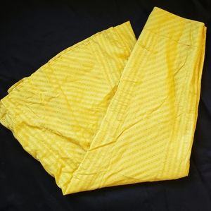Bright Yellow Talbots Long Skirt